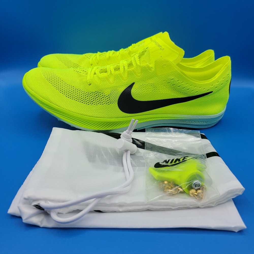 Nike ZoomX Dragonfly Track & Field Distance Spikes Men's Size 13 Volt Black New